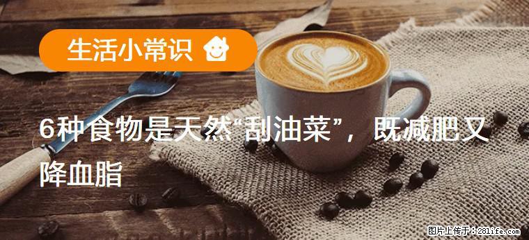 【生活小常识】6种食物是天然“刮油菜”，既减肥又降血脂 - 洛阳生活资讯 - 洛阳28生活网 luoyang.28life.com